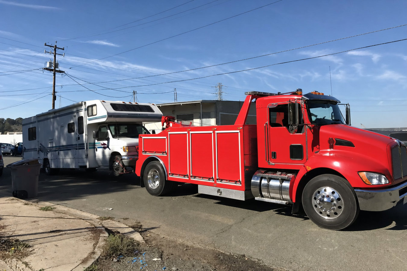 Medium duty towing